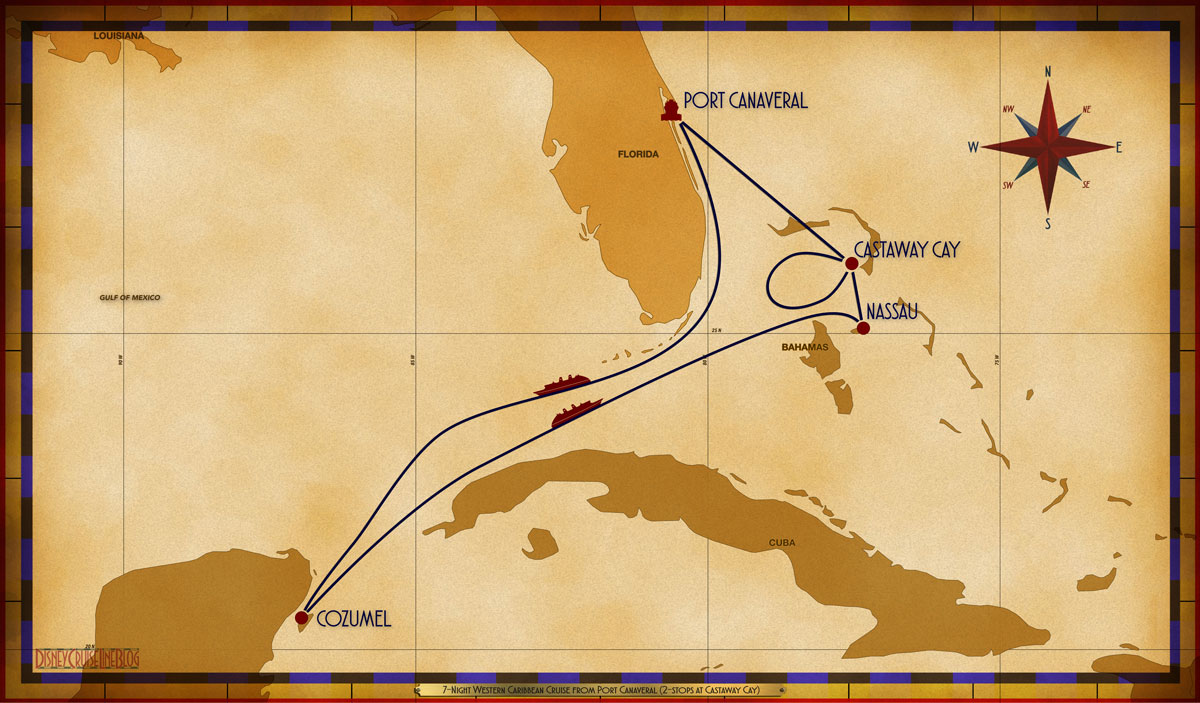 Map Fantasy 7 Night Western Caribbean PCV SEA CZM SEA NAS GOC GOC
