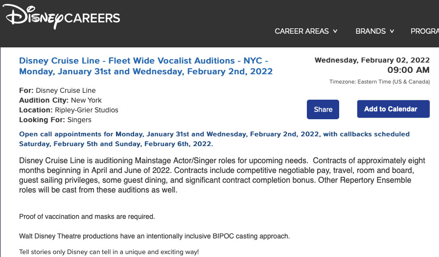 DCL Audition Fleet Wide Vocalists 20220107