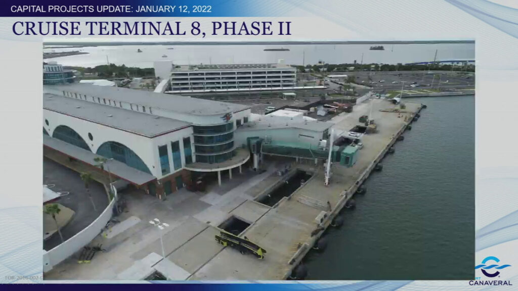 Port Canaveral CT8 DCL Phase II Renovation Update 1