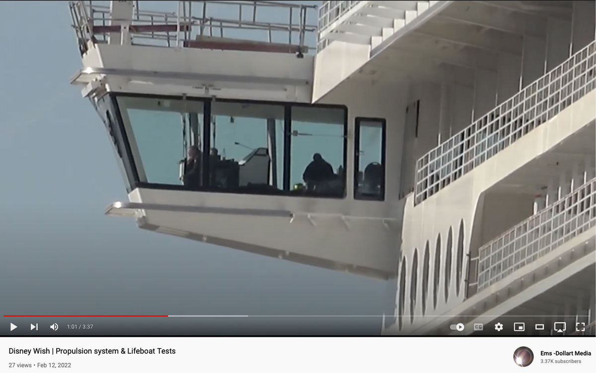 Disney Wish Meyer Werft Propulsion Lifeboat Tests Em Dollart Media