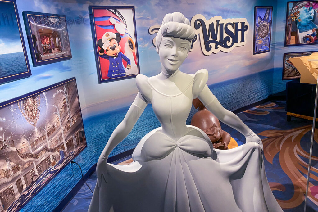 DHS Disney Wish Exhibit Cinderella Lucifer