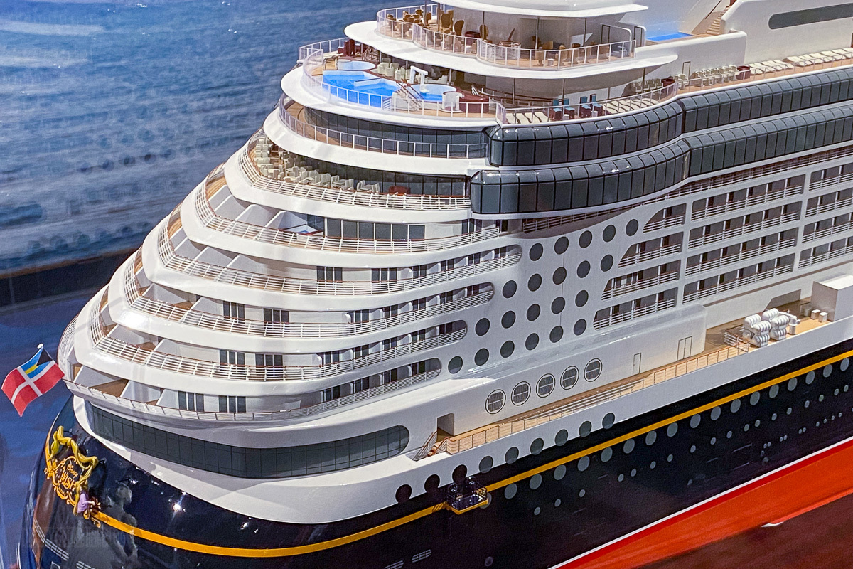 disney wish cruise ship model