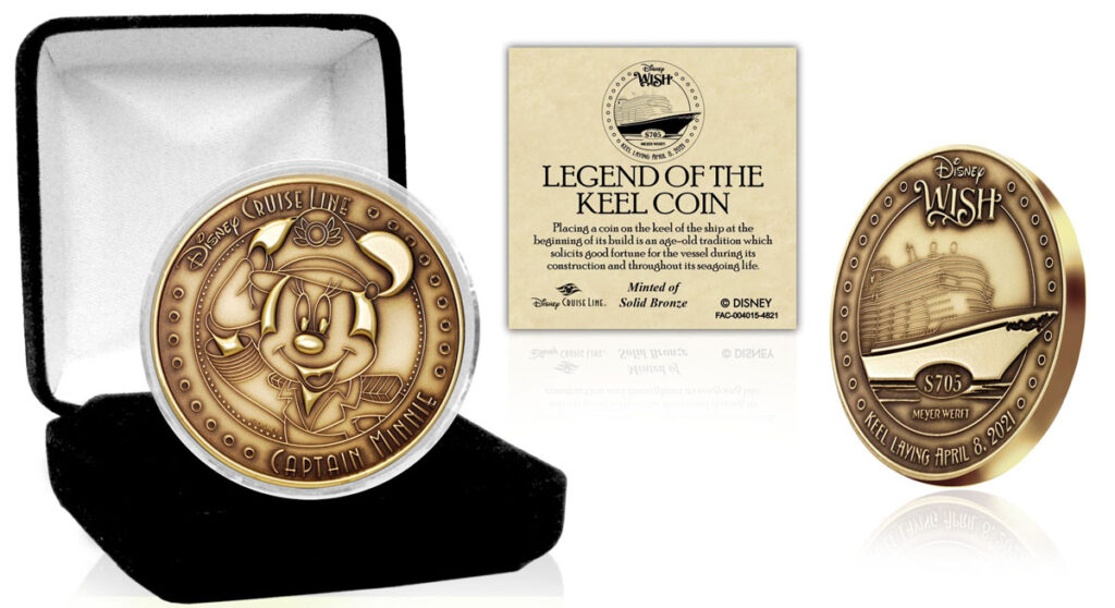 Disney Wish Keel Coin