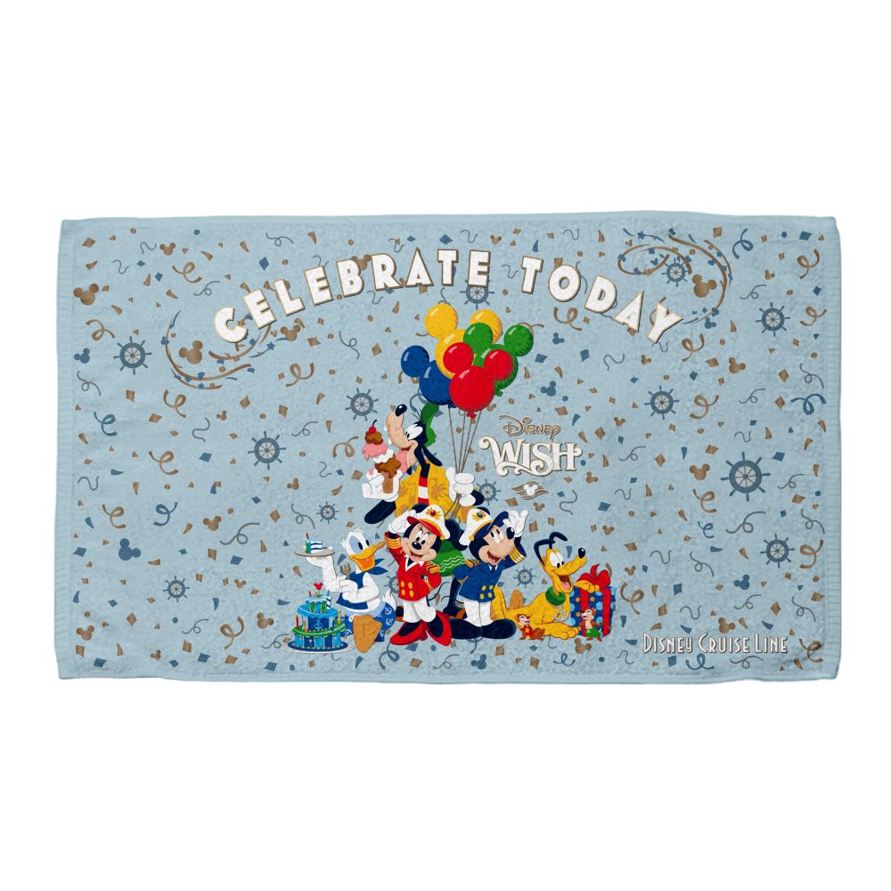 DCL Wish Celebration At Sea 1255 Oversized Towel