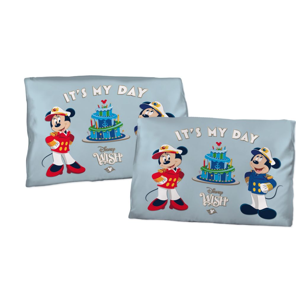 DCL Wish Celebration At Sea 1255 Pillow Cases