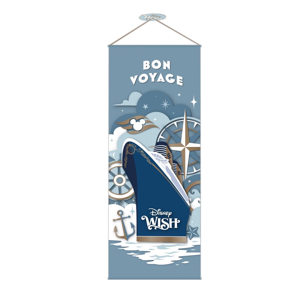 DCL Wish Set Sail Stateroom Decor 1256 Banner