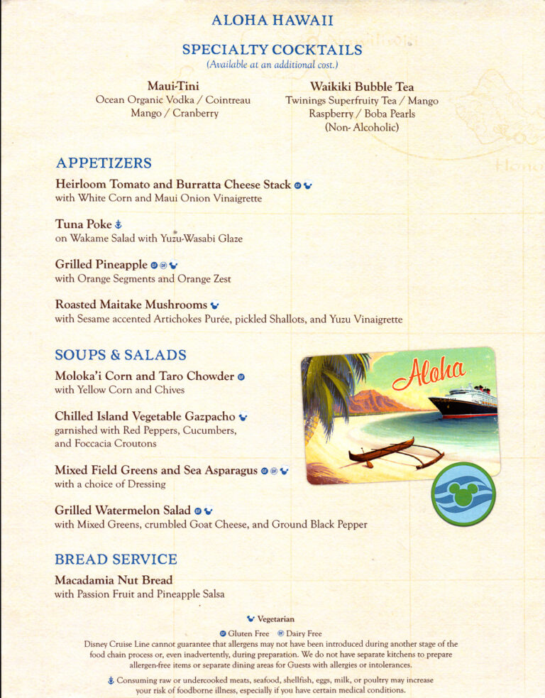 aloha stacks menu