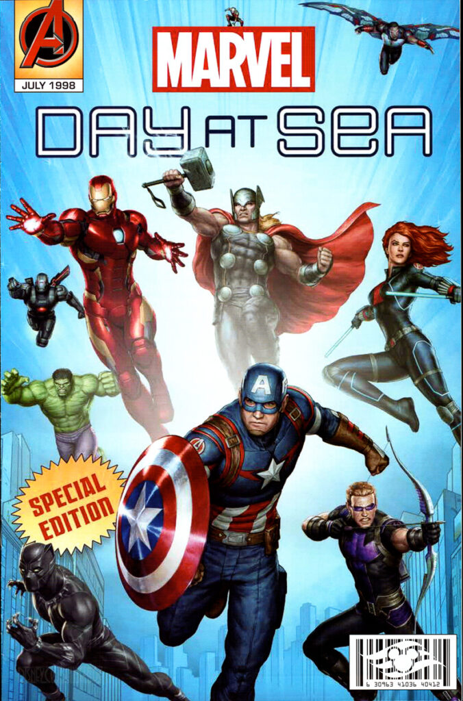 DCL Menu Marvel Day At Sea December 2021 1