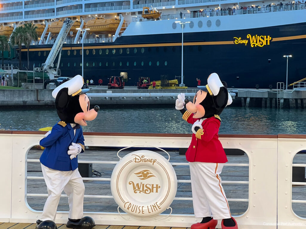 Disney Wish Canaveral Port Authority Captain Minnie Mickey 6