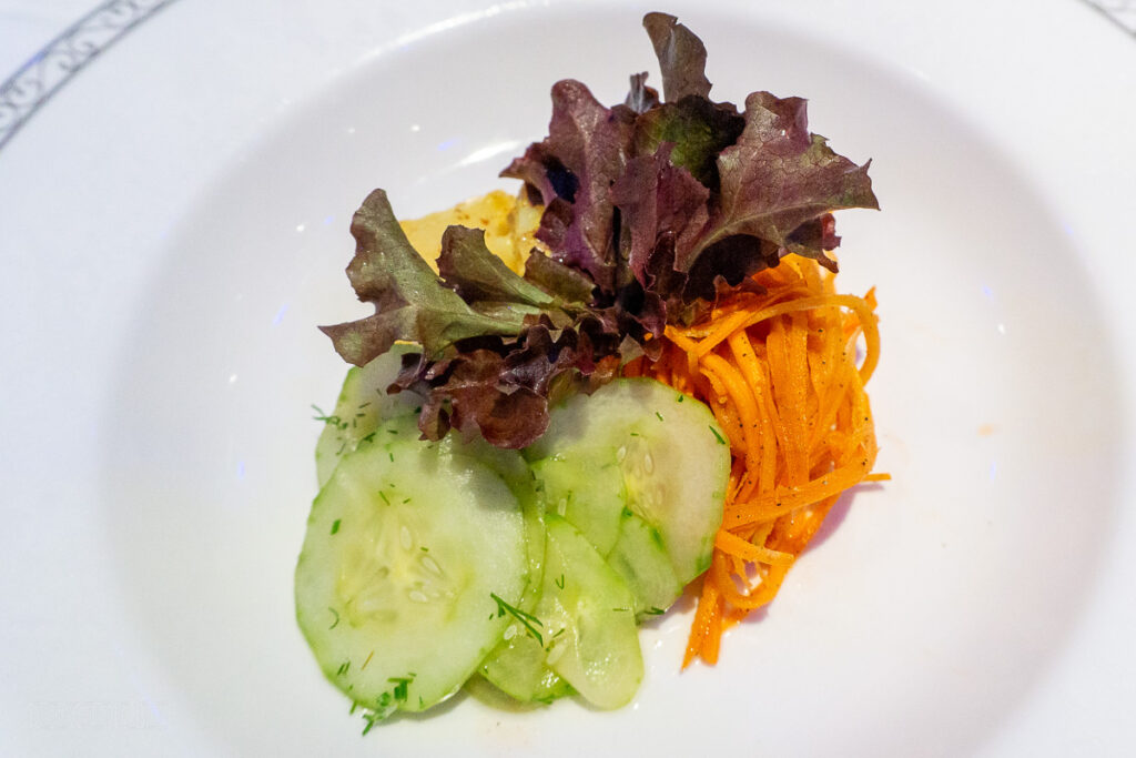 Disney Wish Arendelle Nordic Cucumber, Potato & Carrot Salad All