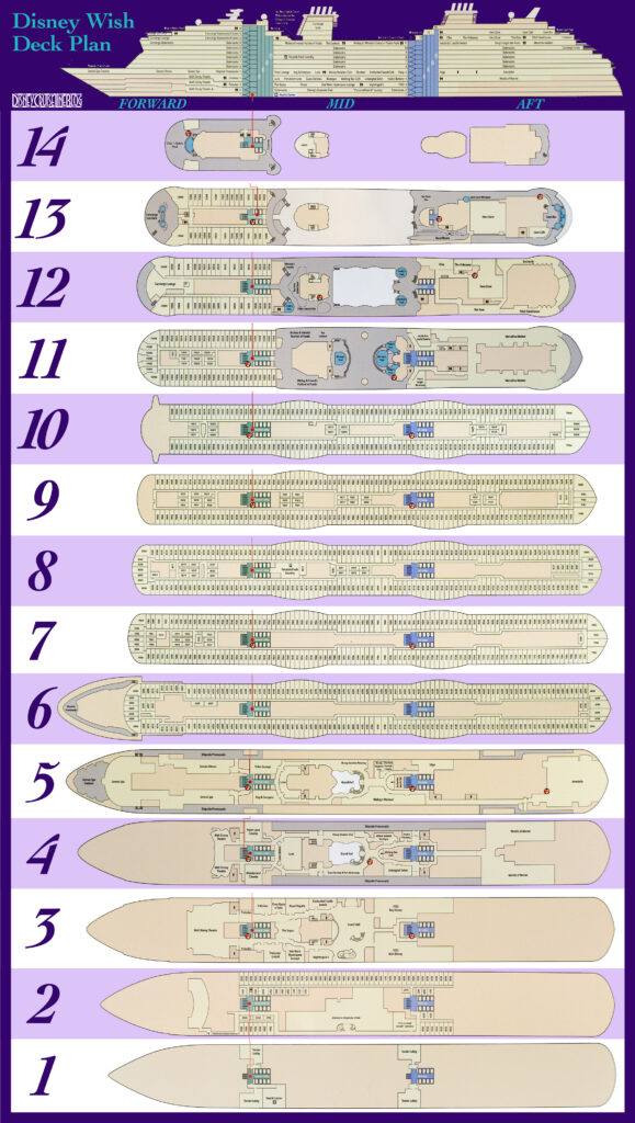 Disney Wish Deck Plan Guide