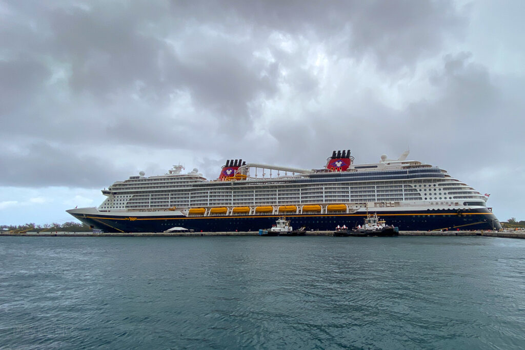 Disney Wish Inagural Nassau Call Pier