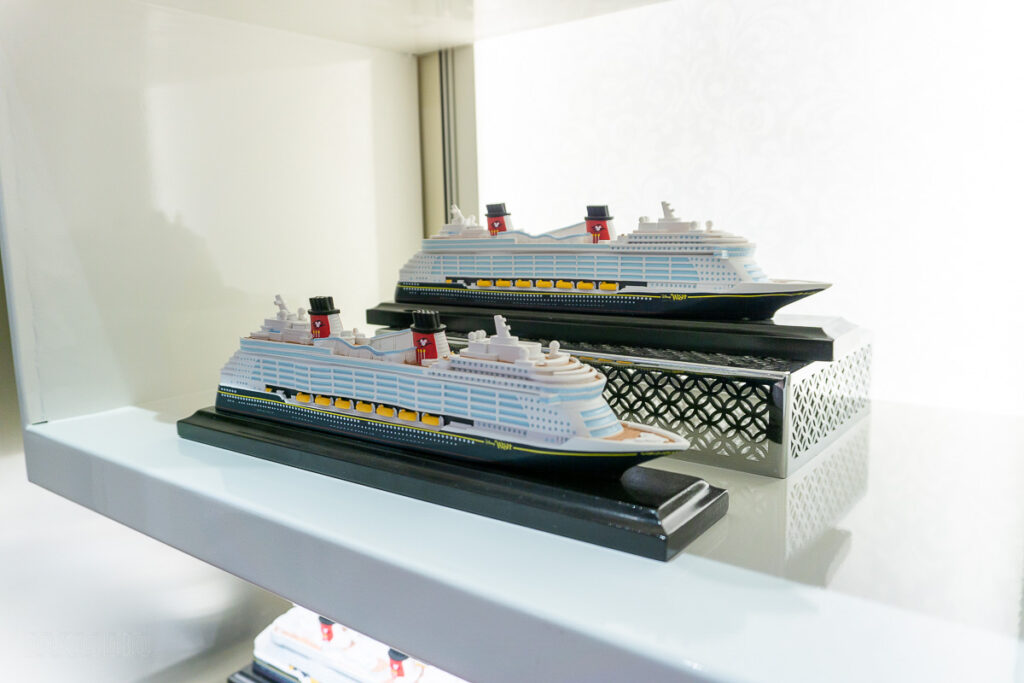 Disney Wish Merchandise Ship Model