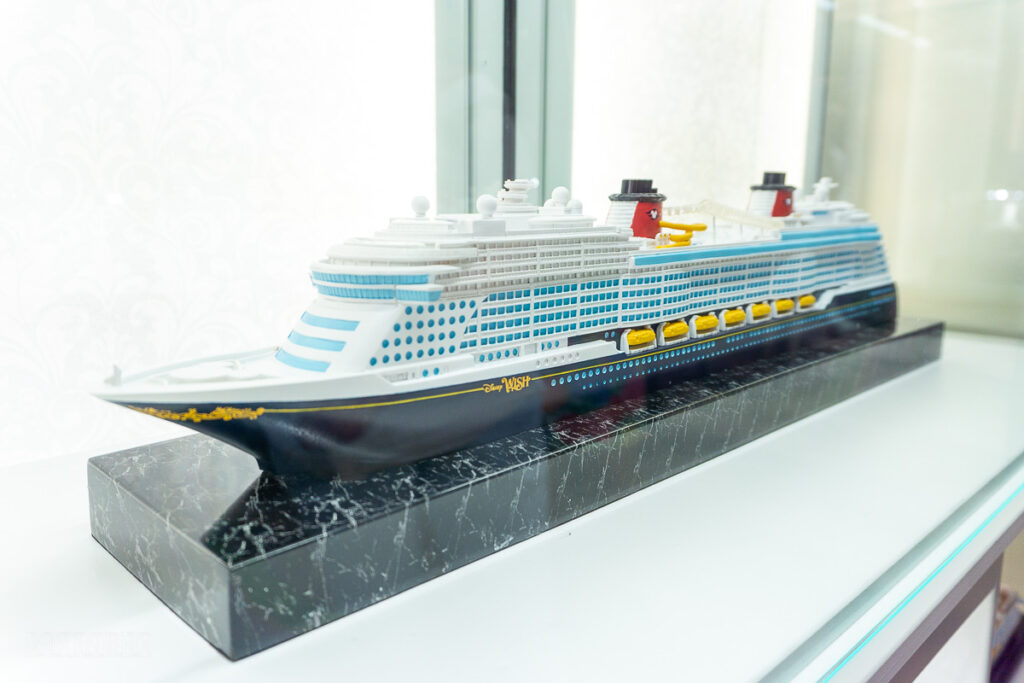 Disney Wish Merchandise Ship Model Large