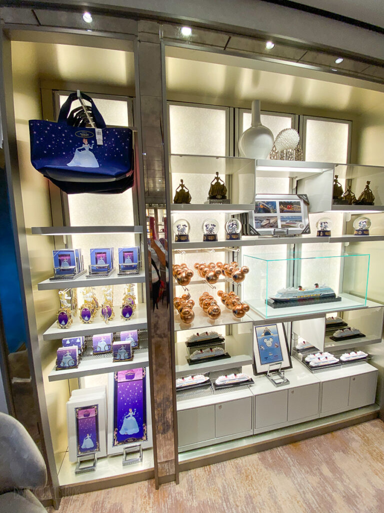 Disney Wish Merchandise Treasures Untold Display