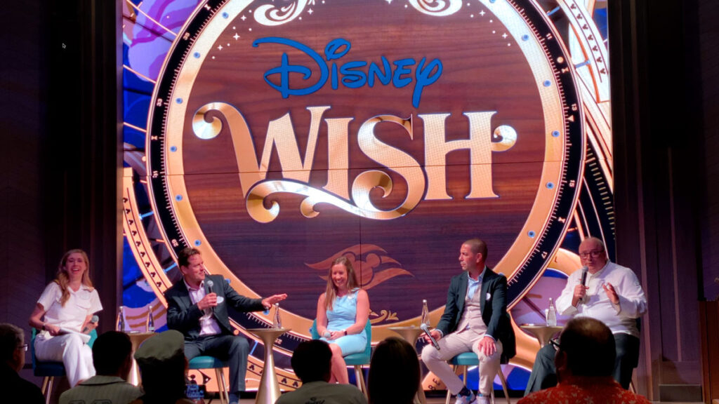 Disney Wish Panel Dining On The Disney Wish