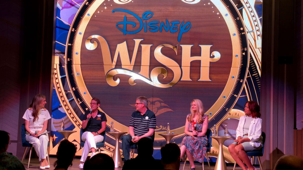 Disney Wish Panel Entertainment On The Disney Wish