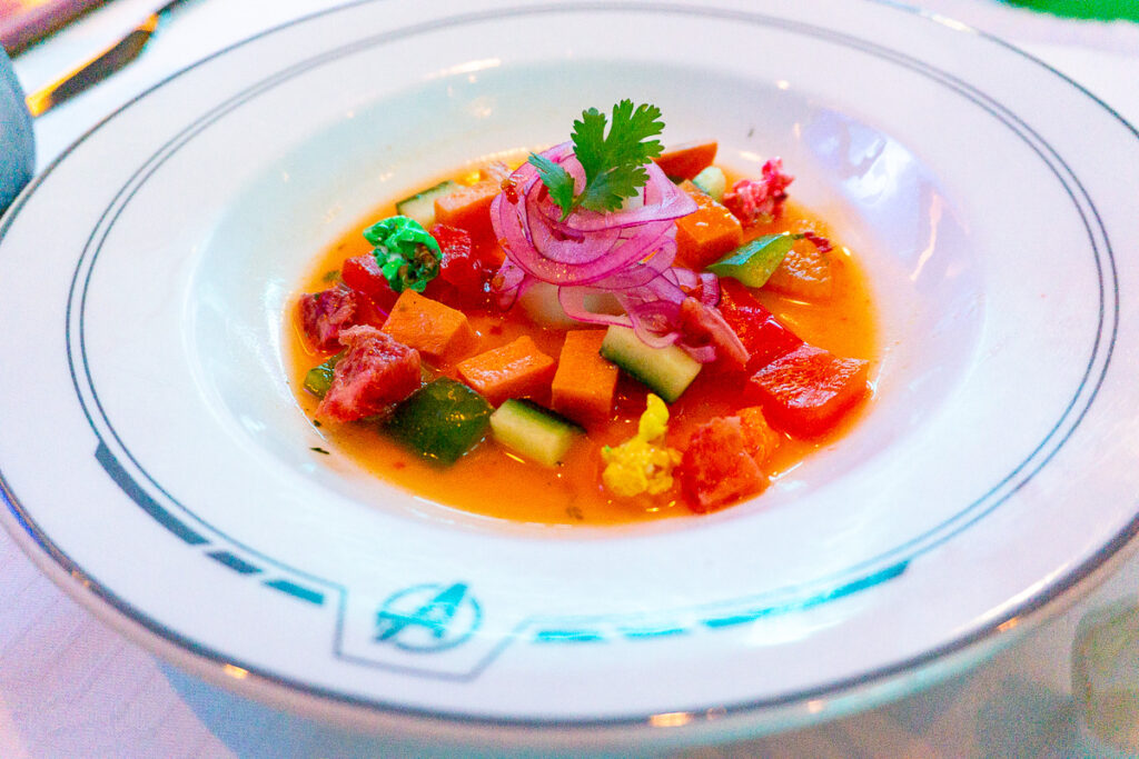 Disney Wish Worlds Of Marvel Hearts Of Palm Ceviche