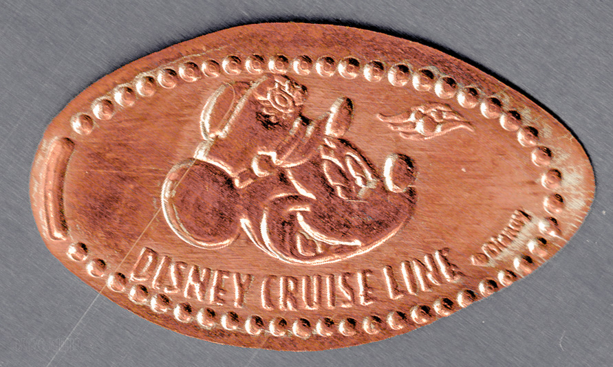 DCL Pressed Penny Series 2 Captain Mickey