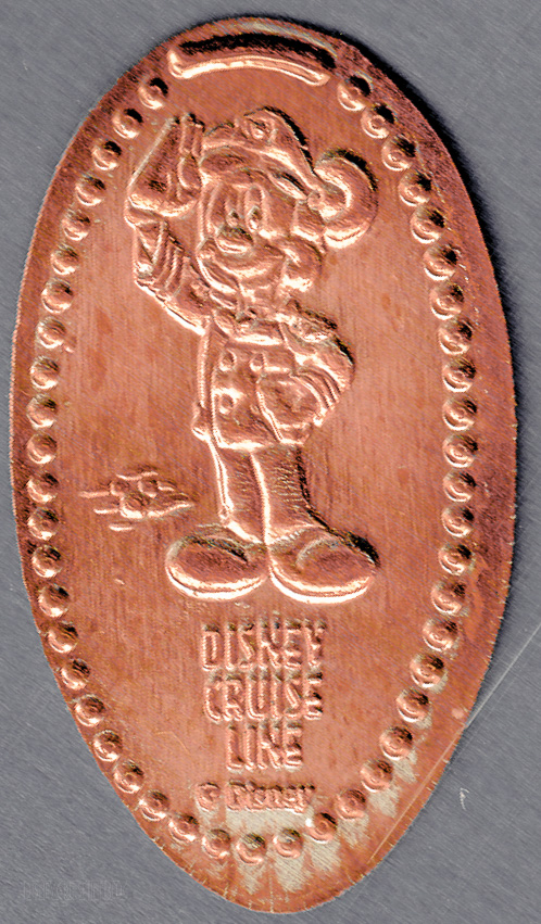 DCL Pressed Penny Series 2 Captain Mickey