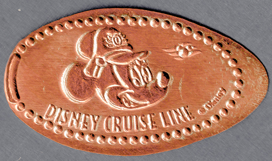 DCL Pressed Penny Series 2 Captain Minnie