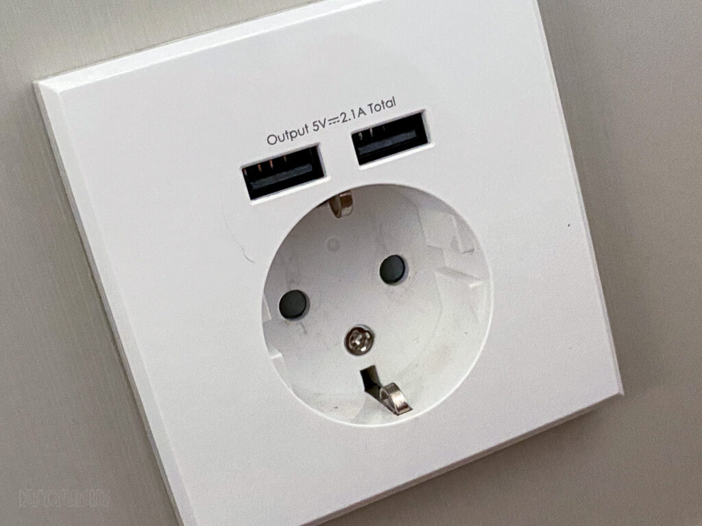 Disney Wish Stateroom USB Outlet