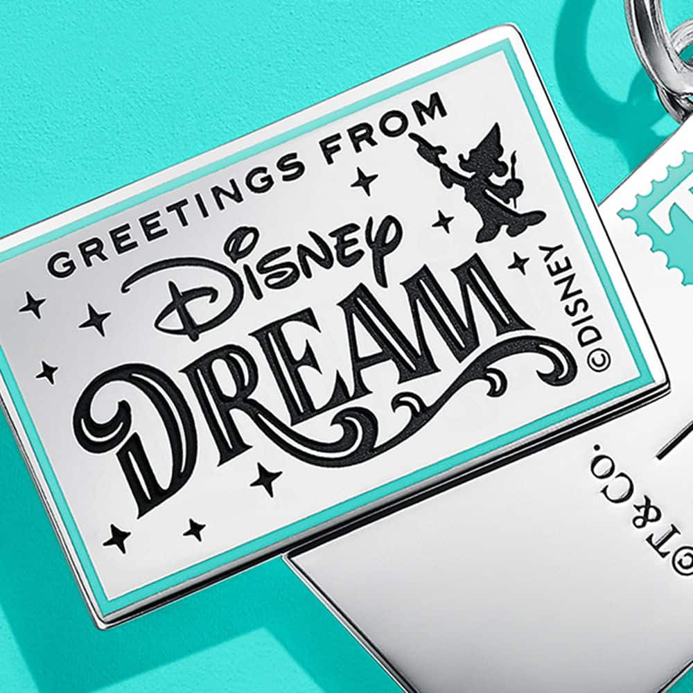 Tiffany Co Postcard Pendant Dream TIFF 4002