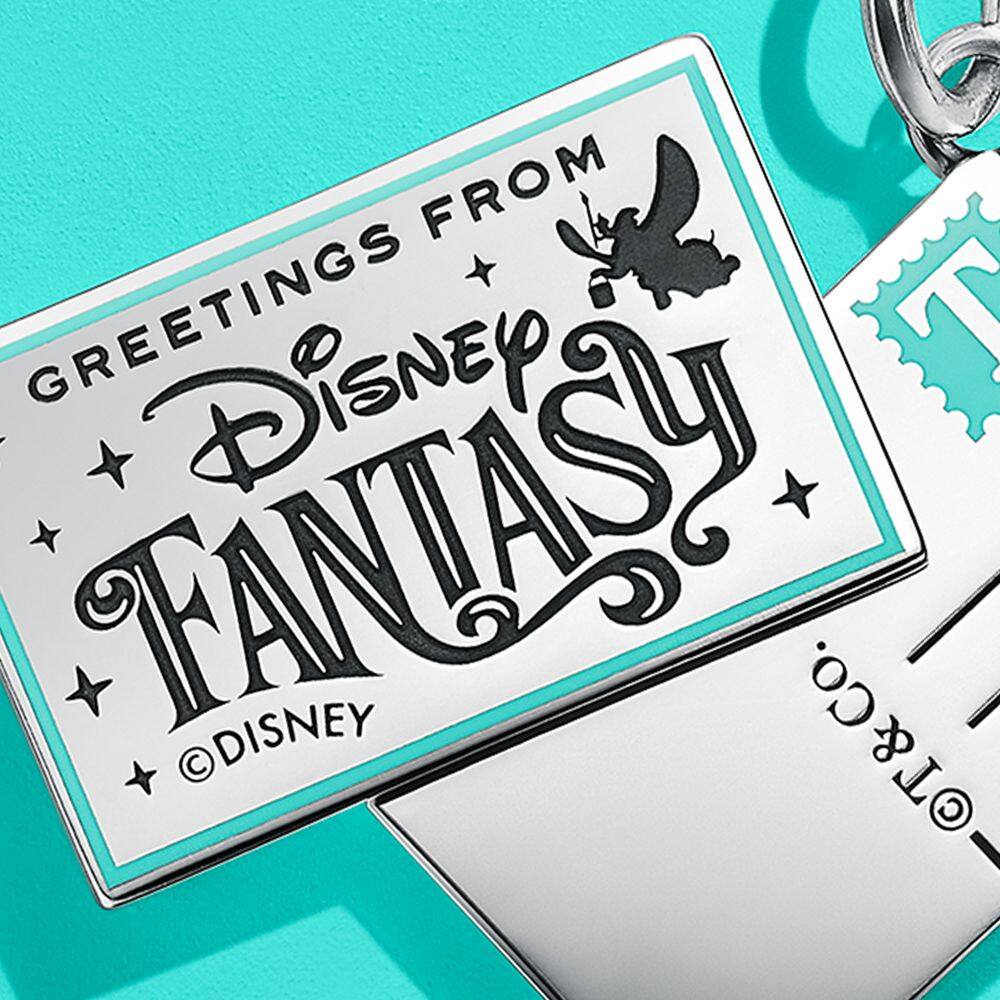 Tiffany Co Postcard Pendant Fantasy TIFF 4003