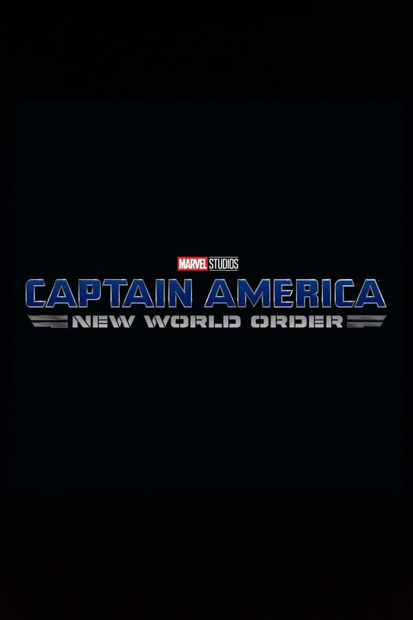 Captain America New World Order Movei Poster