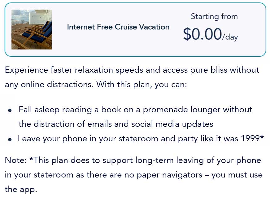 DCL Wish Internet Packages 2022 Internet Free Cruise Vacation