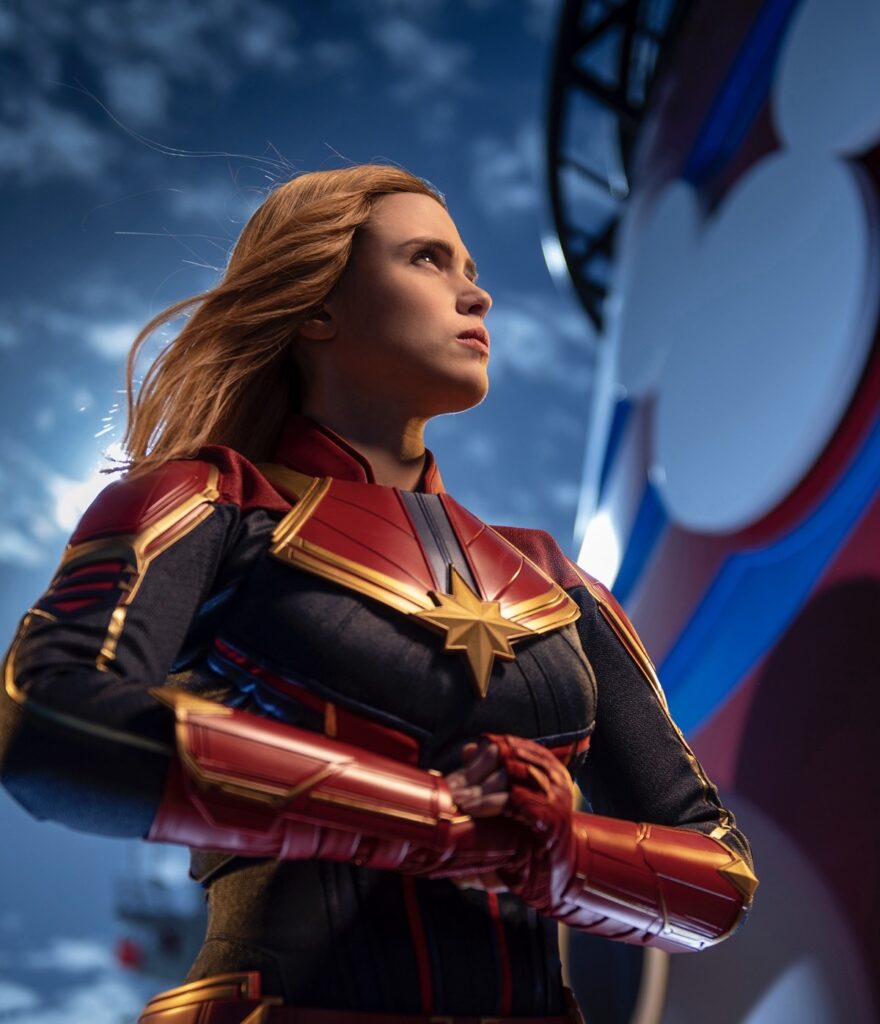 Character Encounters Captain Marvel
