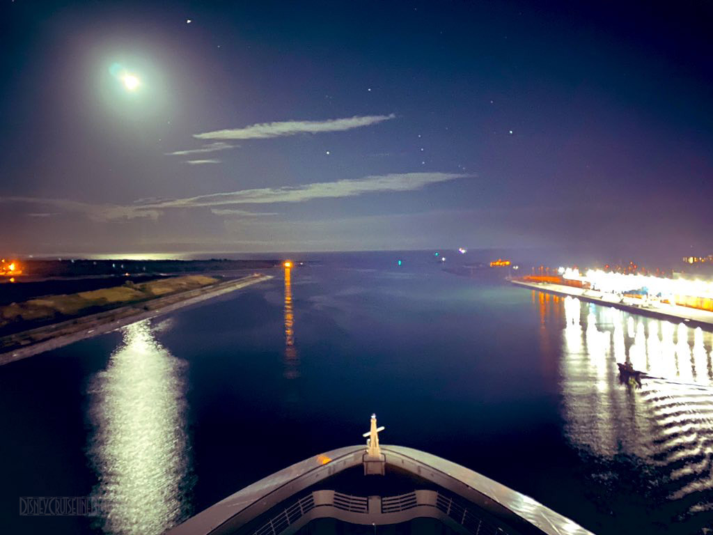 Disney Wish Port Canaveral Late Night Sail Away 20221111