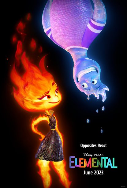 Elemental Teaser Movie Poster