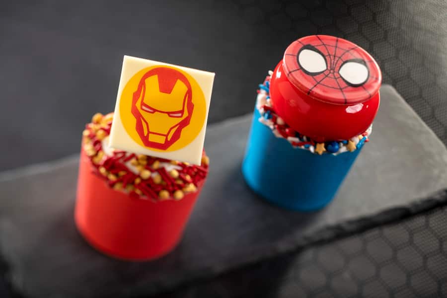 DCL MDAS 2023 Treats Vanellope Cupcakes Spider Man Iron Man