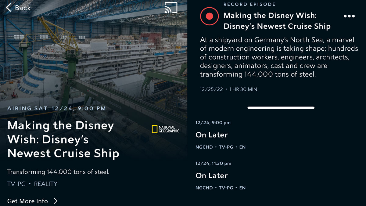 Making The Disney Wish National Geographic Documentary 2022
