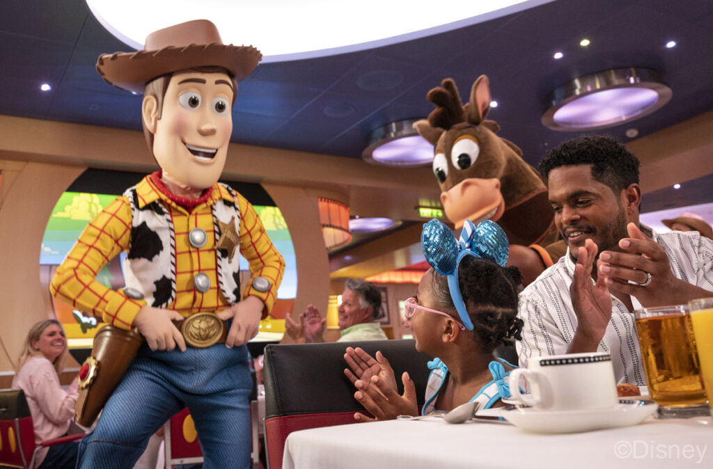 DCL Fantasy Pixar Day Hey Howdy Breakfast With Woody And Friends 1