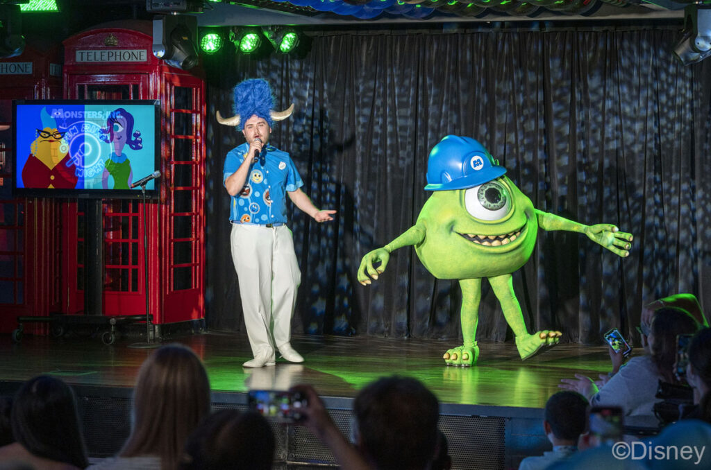 DCL Fantasy Pixar Day Monsters Inc Open Mike Nite