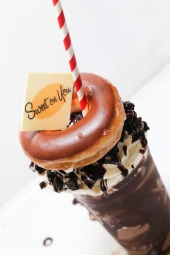 Chocolate Fudge Brownie Milkshake Image