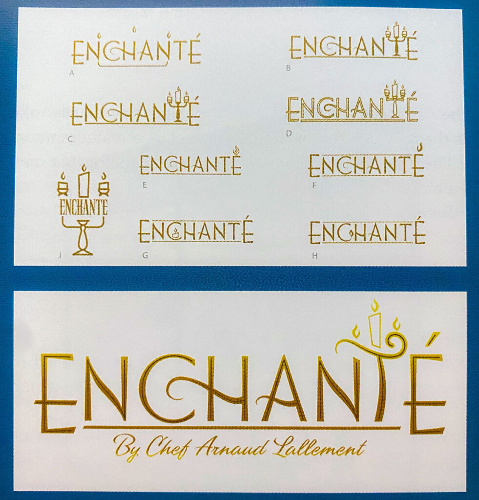 DCL Wish Enchante Typography Evlolution Alexis Cummings WDI