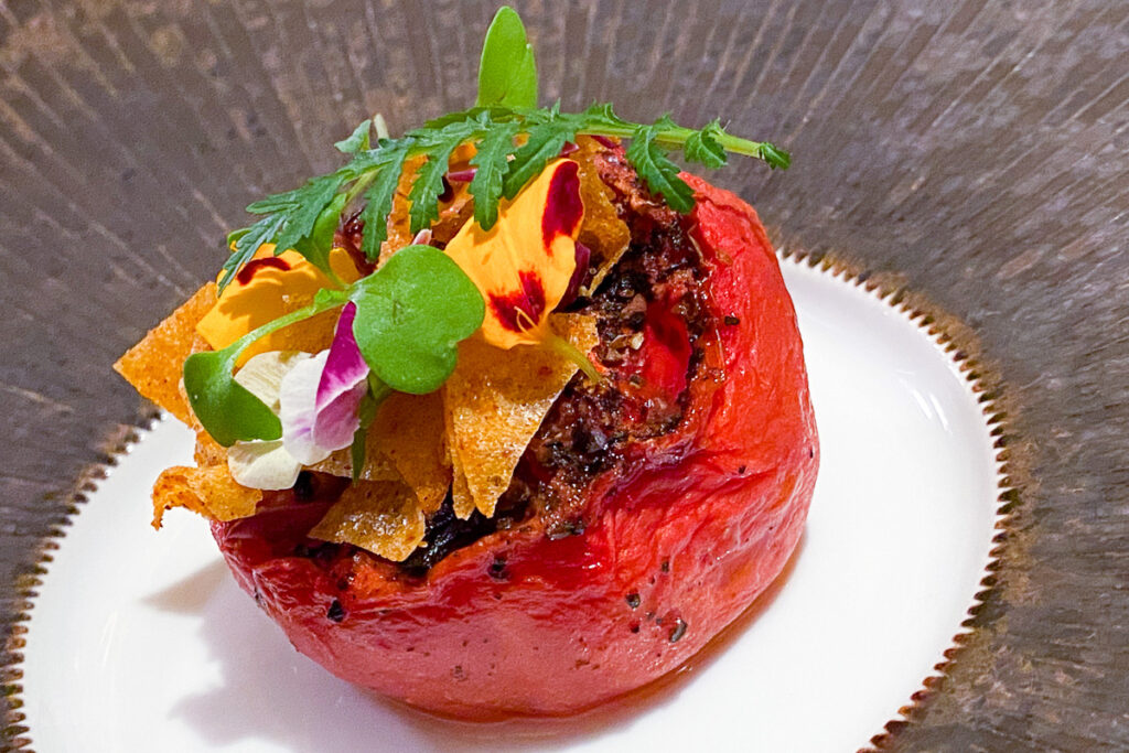 Wish Enchante Dinner Soil Grown Tomatoes 12 Hour Confit