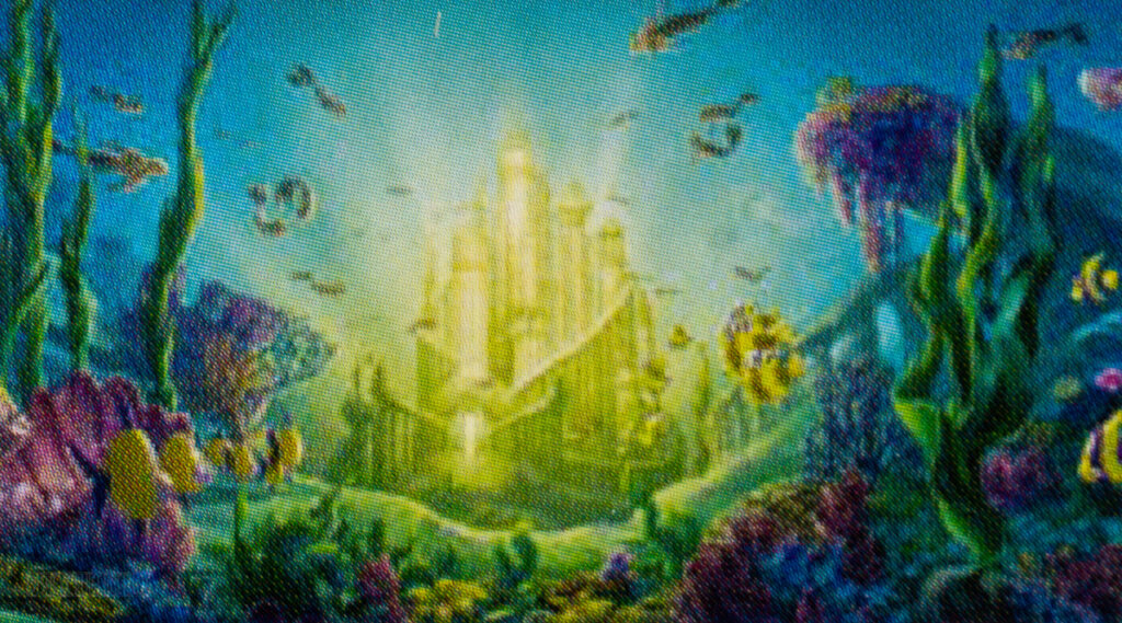 Disney Wish Stateroom Theme The Little Mermaid