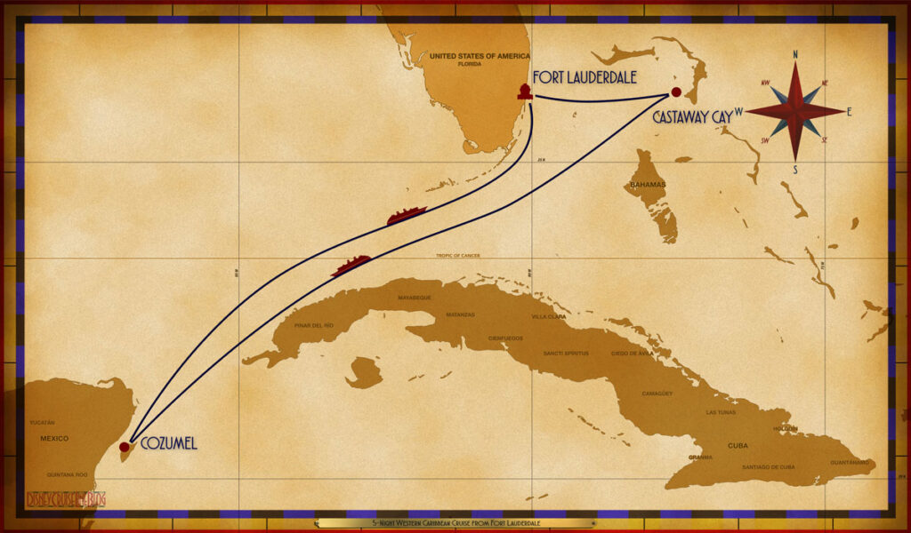 Map Magic 5 Night Western Caribbean PEF GOC SEA CZM SEA