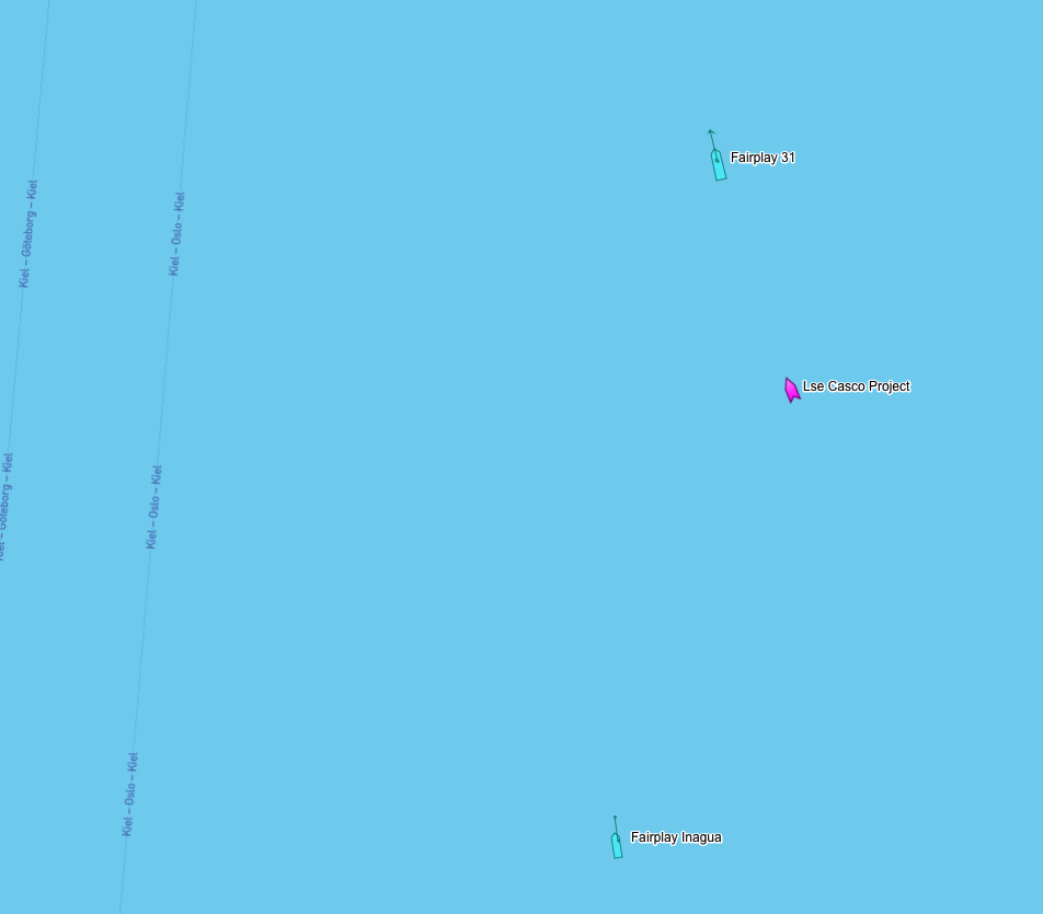MarineTraffic DCL Treasure FERU Conveyance 20230311 2