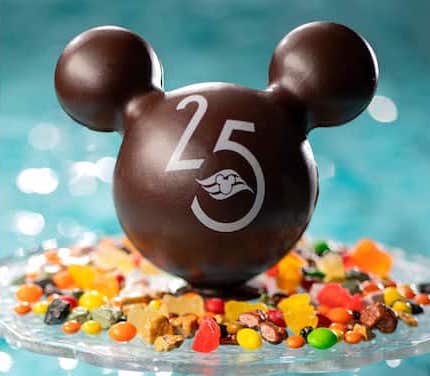 DCL 25th Treats Mickey Chocolate Sphere