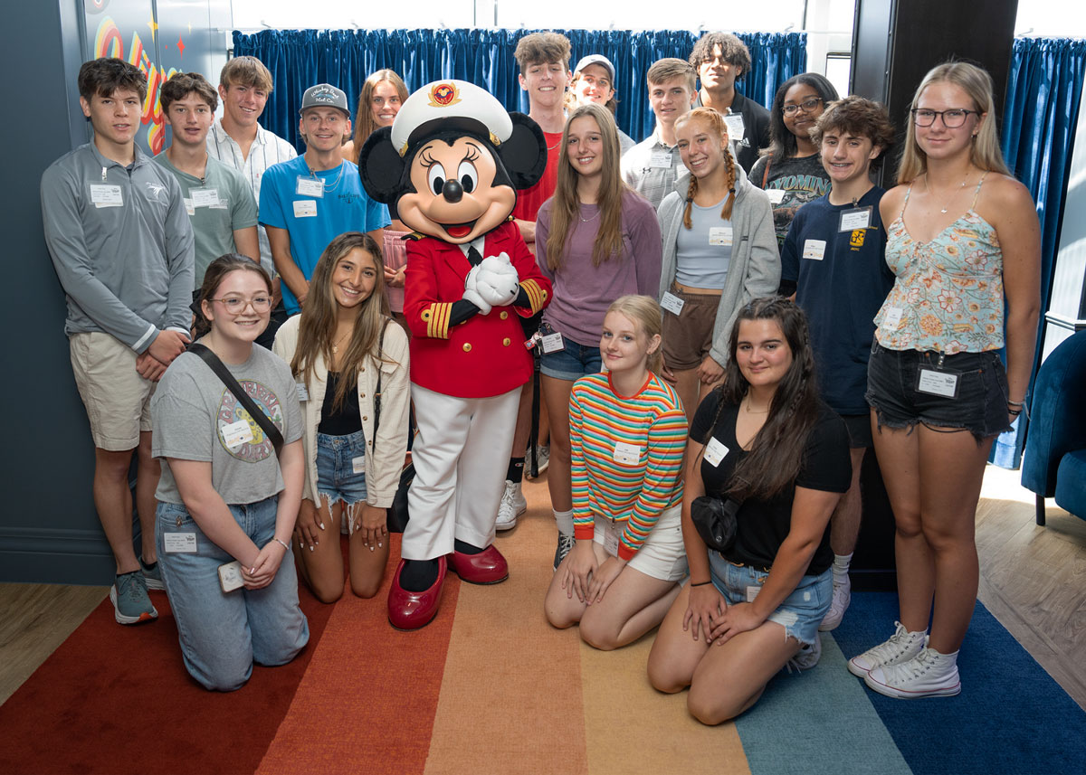 DCL Brevard County Students Step Aboard Disney Wish To Explore Maritime Careers