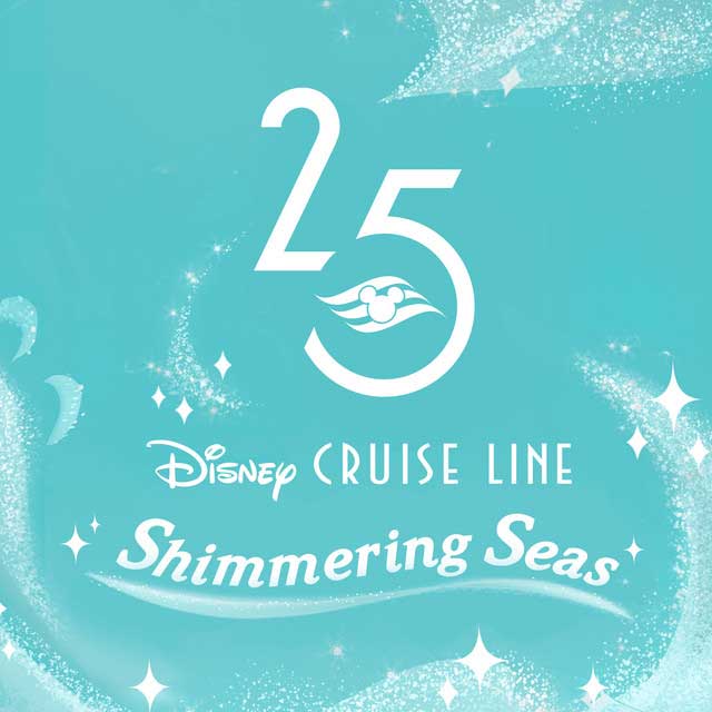 DCL Shimmering Seas 25th Anniversary Theme Album Art