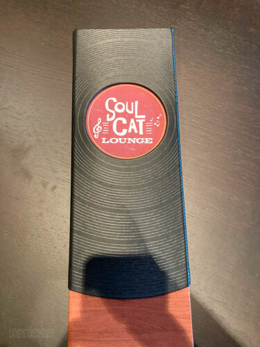 Diseny Magic Soul Cat Lounge Menu