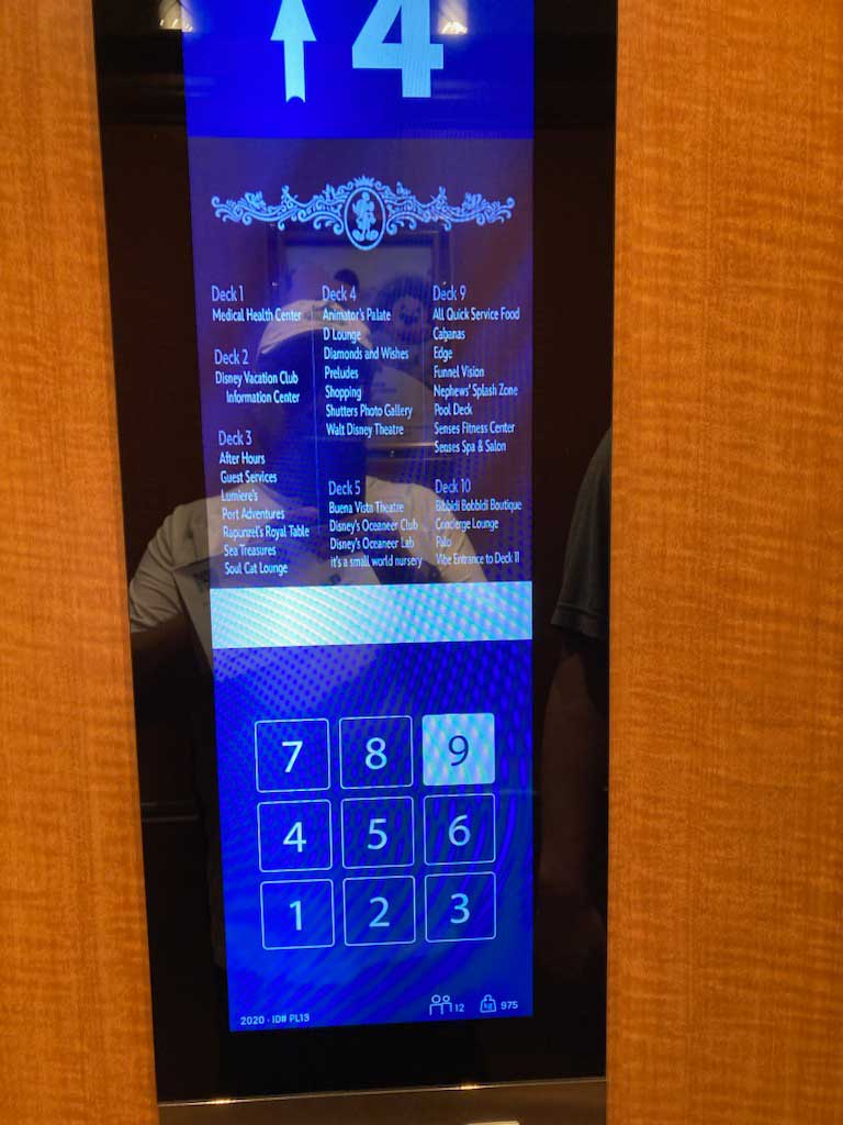 Disney Magic Dry Dock 2023 Elevator Venue Guide