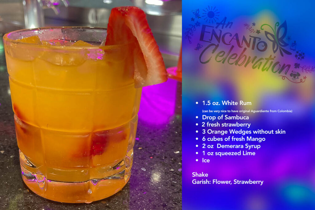 Magic Encanto Celebration Cocktails Cocktail 3 Recipe