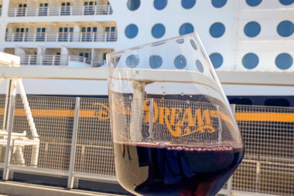 Civitavecchia Roma Cruise Terminal Disney Dream Wine